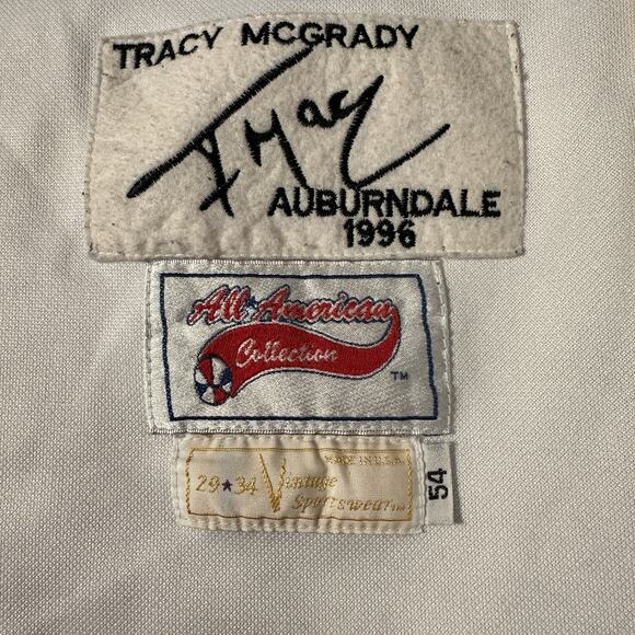Vintage Tracy McGrady Throwback Auburndale HS Jersey 54 All American Collection - Picture 4 of 9